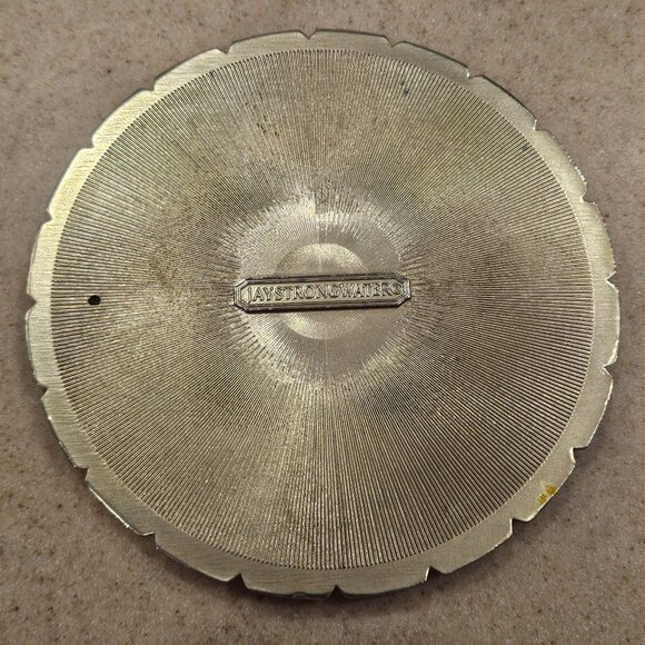 RARE ART DECO JAY STRONGWATER BENTLEY JUNGLE CRYSTAL ENAMEL BAR DRINK COASTER - Picture 9 of 11